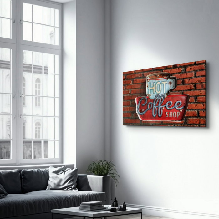 Wallity CAM-4014 Pintura Decorativa de Vidrio Templado Multicolor 46 x 72 cm Wallity CAM-4014 Pintura Decorativa de Vidrio Templado Multicolor 46 x 72 cm